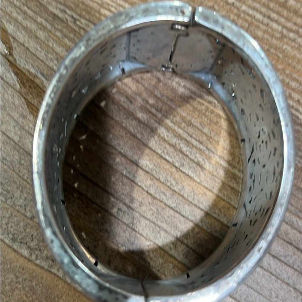 Intricate Silver Cuff Bracelet - Picture 4 of 4